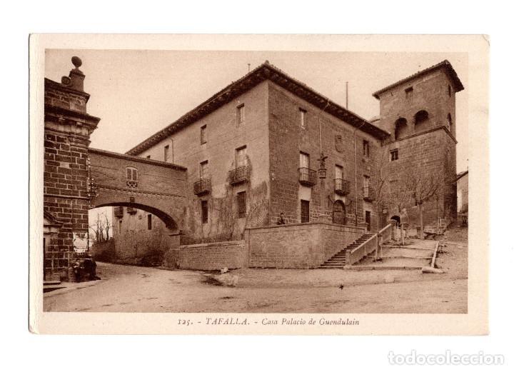 Postales: TAFALLA.(NAVARRA).- CASA PALACIO DE GUENDULAIN. - Foto 1