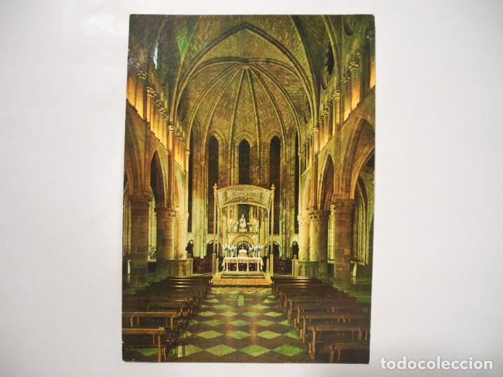 Postales: Roncesvalles. Interior del Santuario. Ed. Complex. Nueva - Foto 1