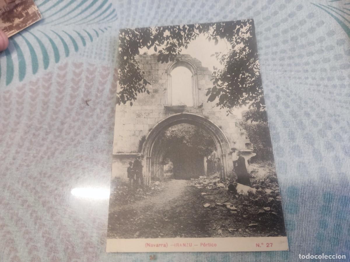 Postales: POSTAL NAVARRA IRANZU PORTICO - Foto 1