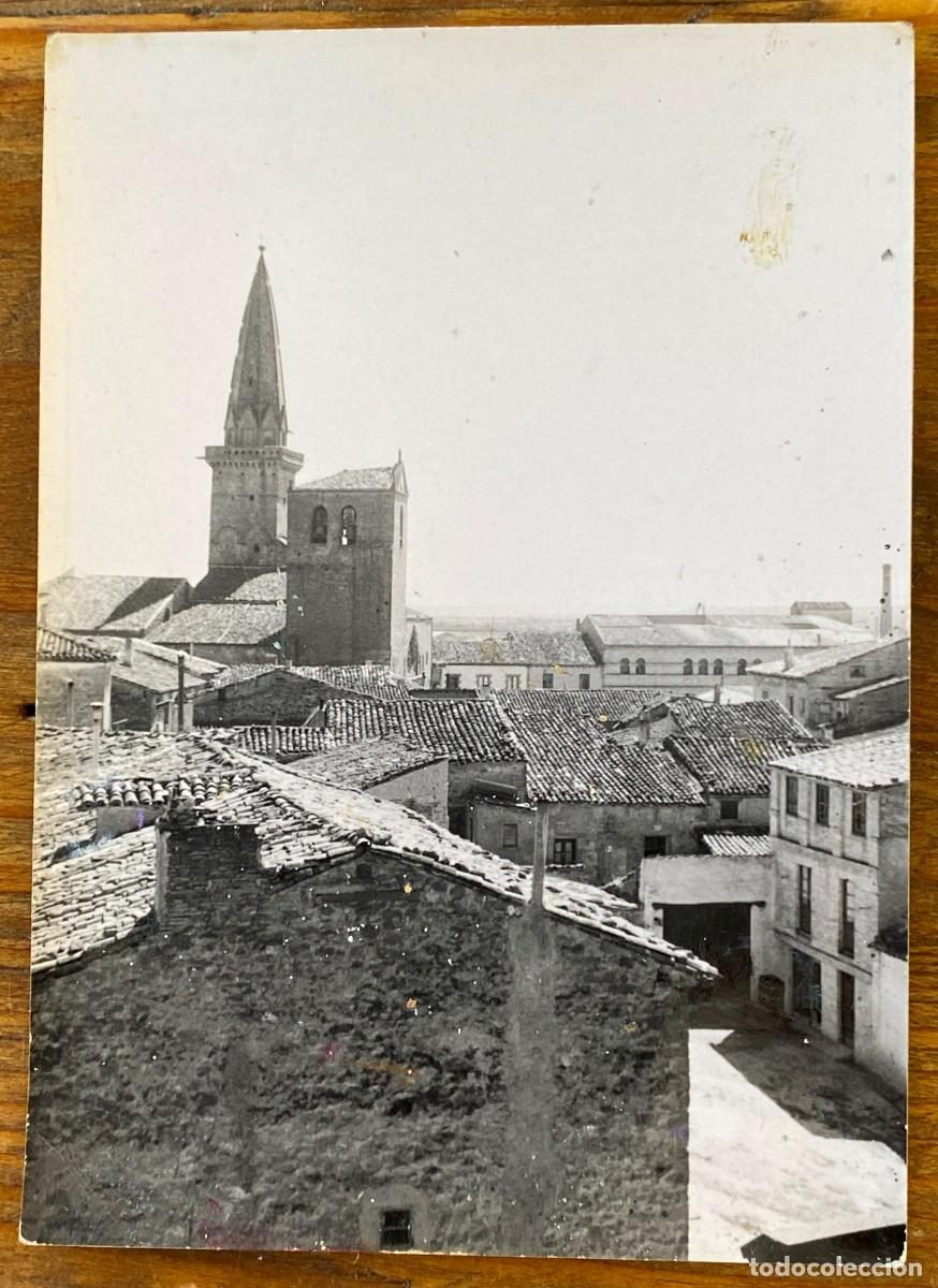 Postales: FOTOGRAFIA DE OLITE, NAVARRA, MIDE 10,5 X 7,5 CMS. - Foto 1