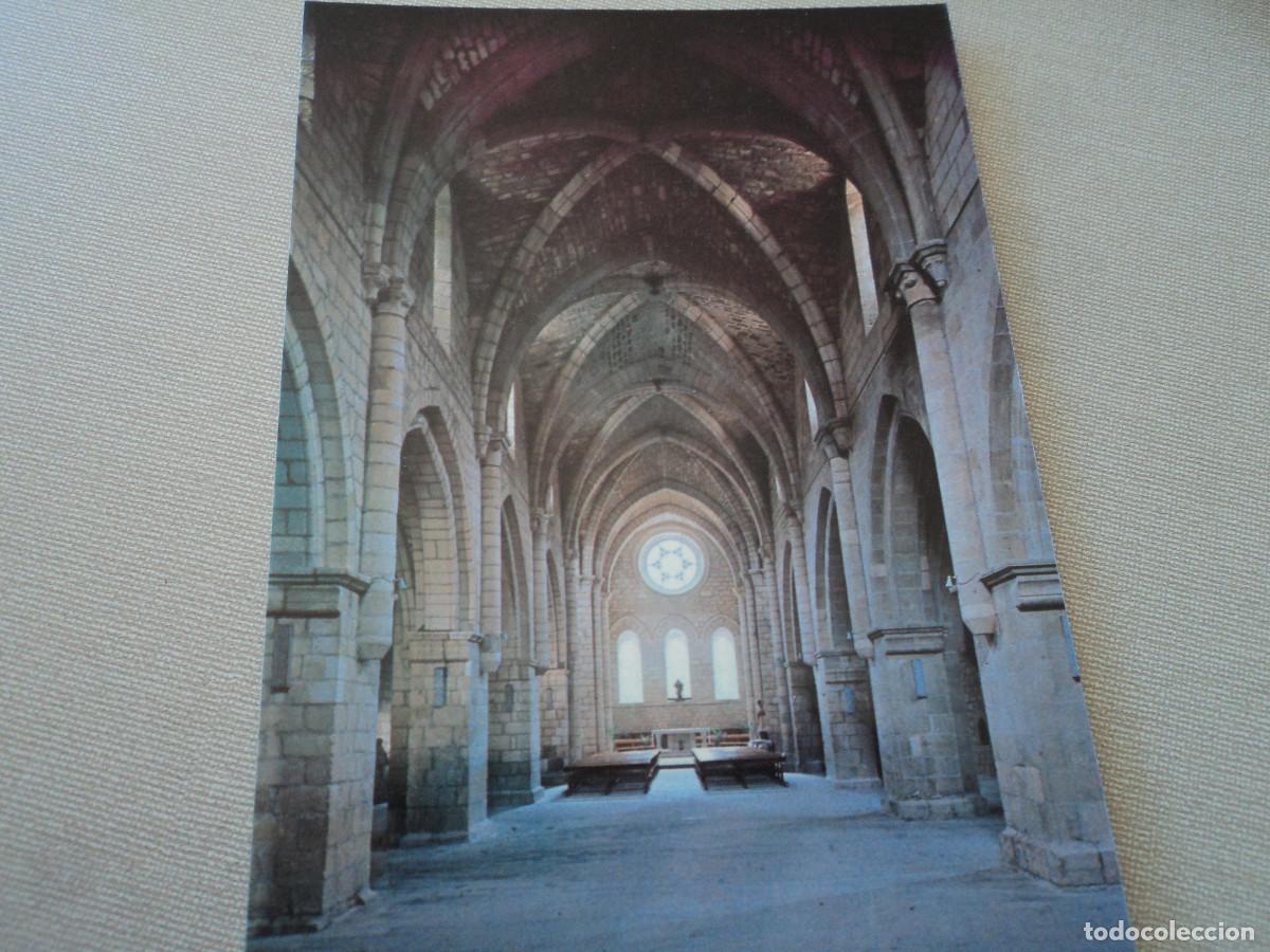 Postales: monasterio de iranzu interior del templo, ed. coleccion perla - Foto 1
