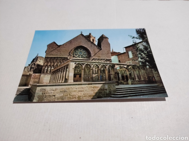 Postales: Postal Olite iglesia - Foto 1