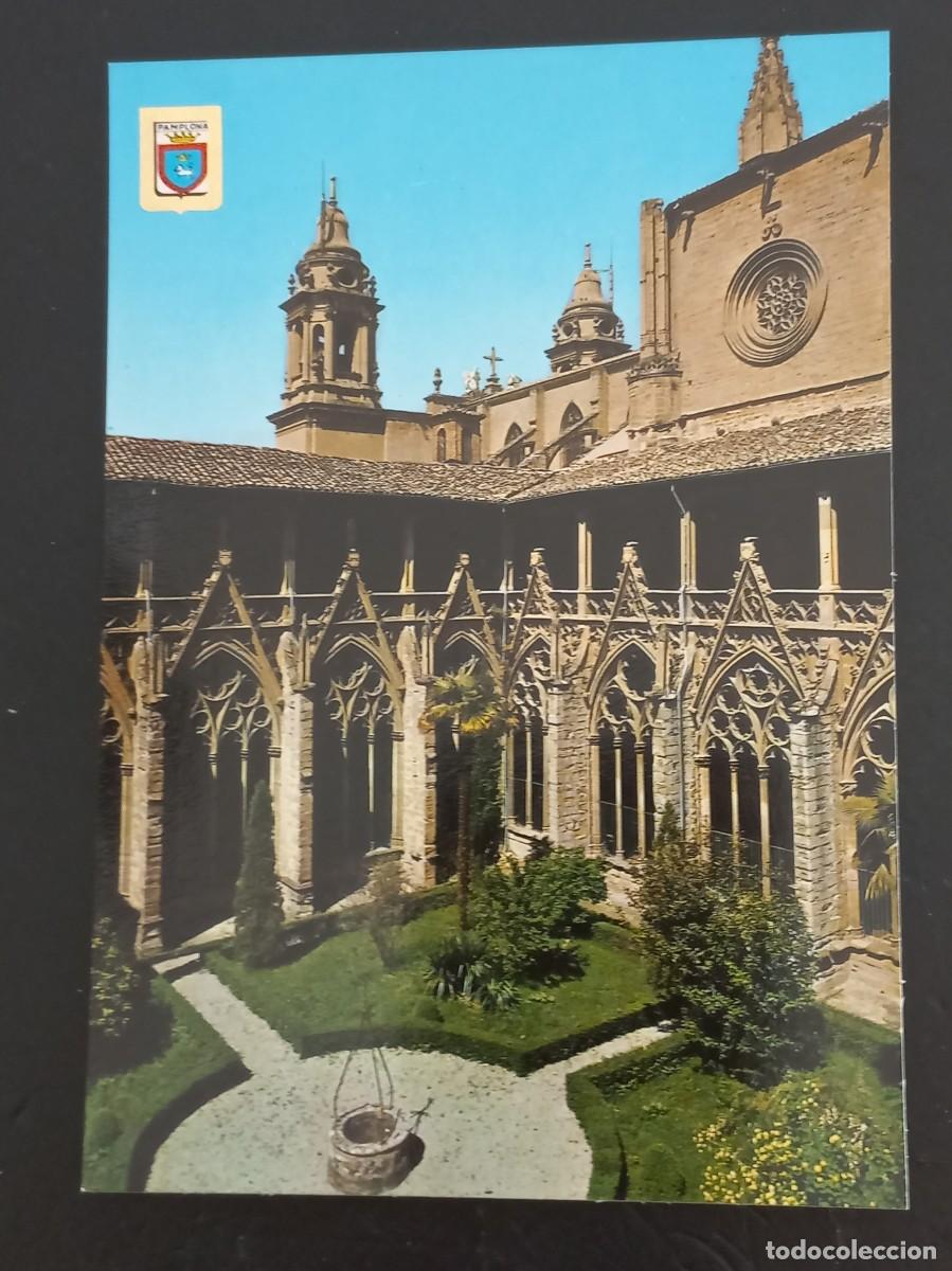 Postales: Postal &rdquo;CLAUSTROS. CATEDRAL&rdquo; Pamplona - Foto 1