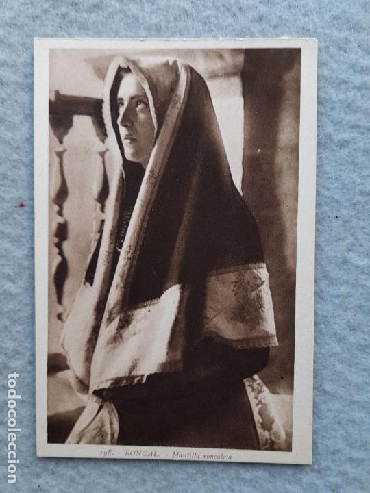 Postales: Roncal. Mantilla Roncalesa - Foto 1