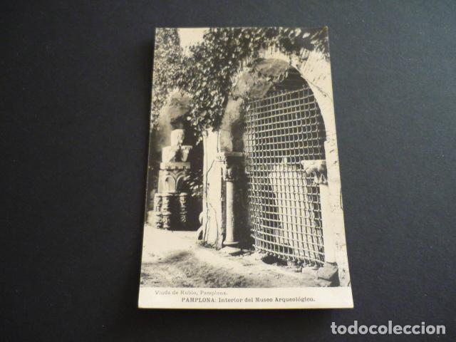 Postales: PAMPLONA NAVARRA INTERIOR DEL MUSEO ARQUEOLOGICO - Foto 1