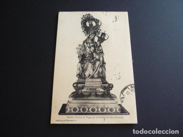 Postales: NUESTRA SE&Ntilde;ORA DE RONCESVALLES POSTAL - Foto 1