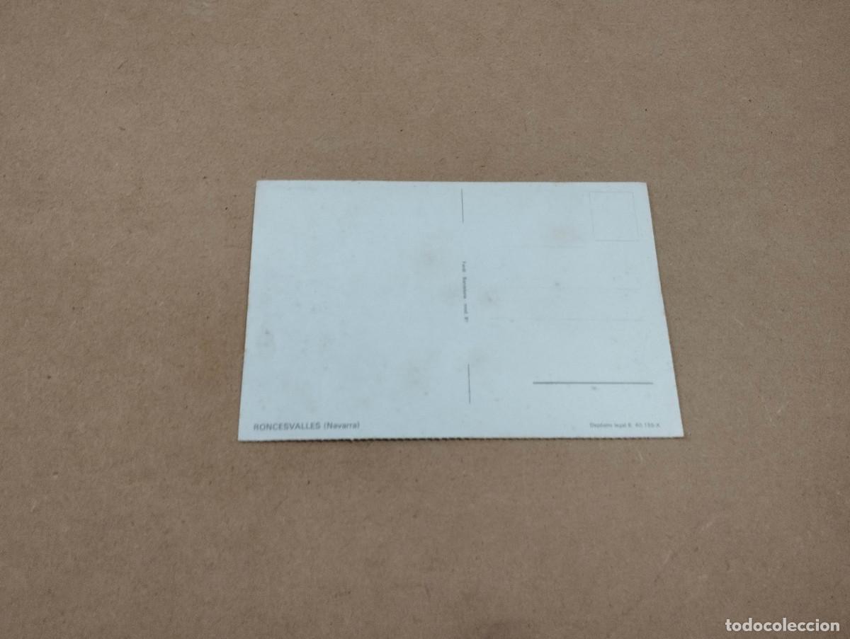 Postales: NAVARRA - POSTAL RONCESVALLES - Foto 2