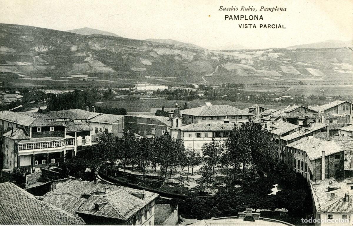 Postales: Pamplona. Vista parcial. Eusebio Rubio - Foto 1