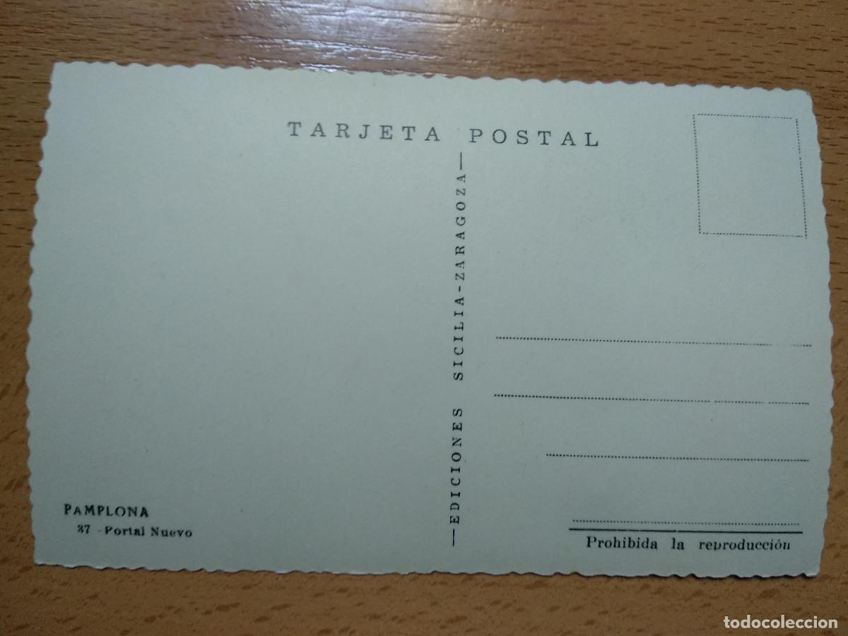Postales: PAMPLONA. PORTAL NUEVO. - Foto 2