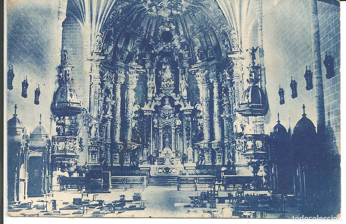 Postales: POSTAL LESACA (NAVARRA) - INTERIOR IGLESIA - NO ESCRITA - Foto 1