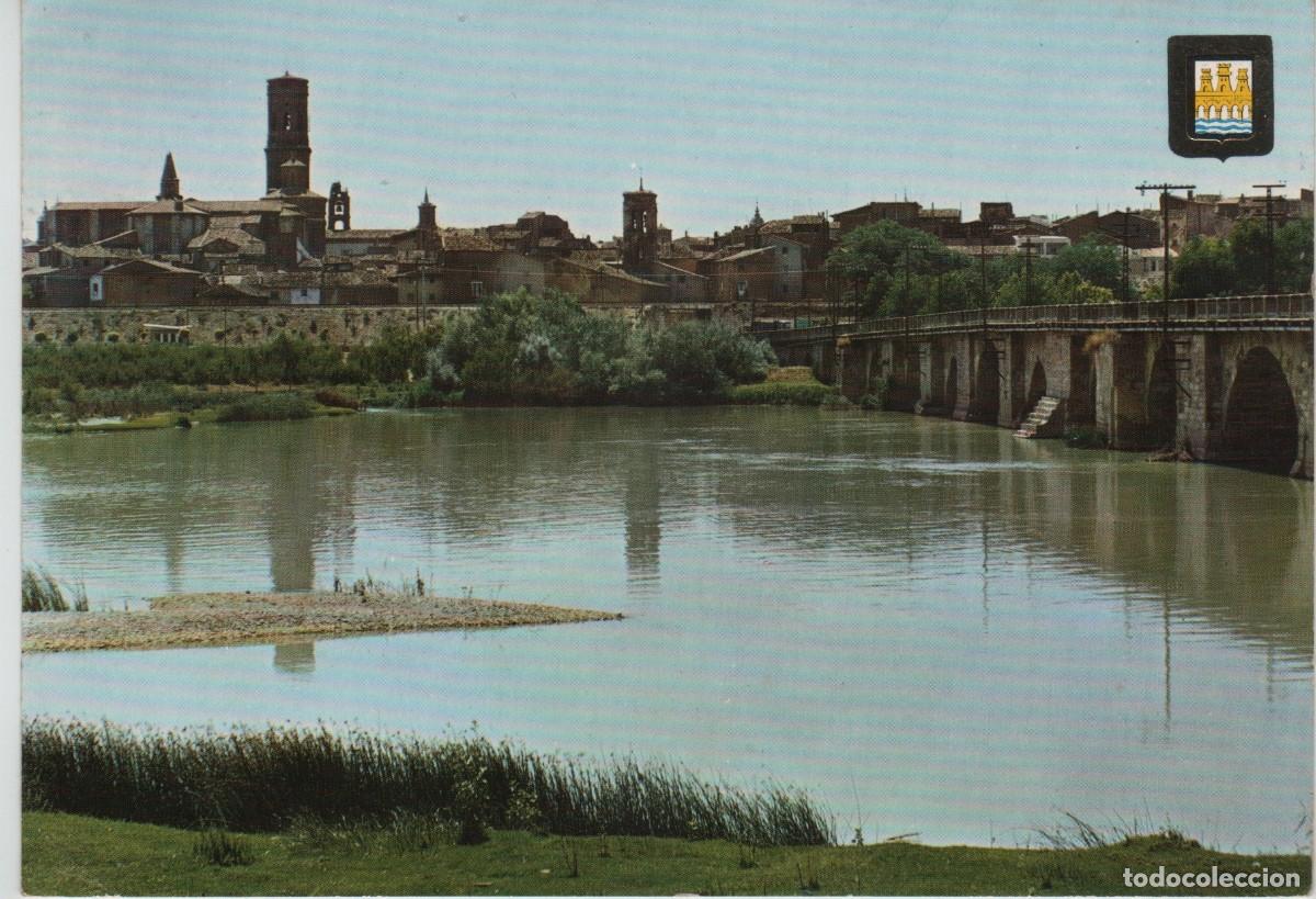 Postales: POSTAL RIO EBRO-TUDELA-NAVARRA - Foto 1