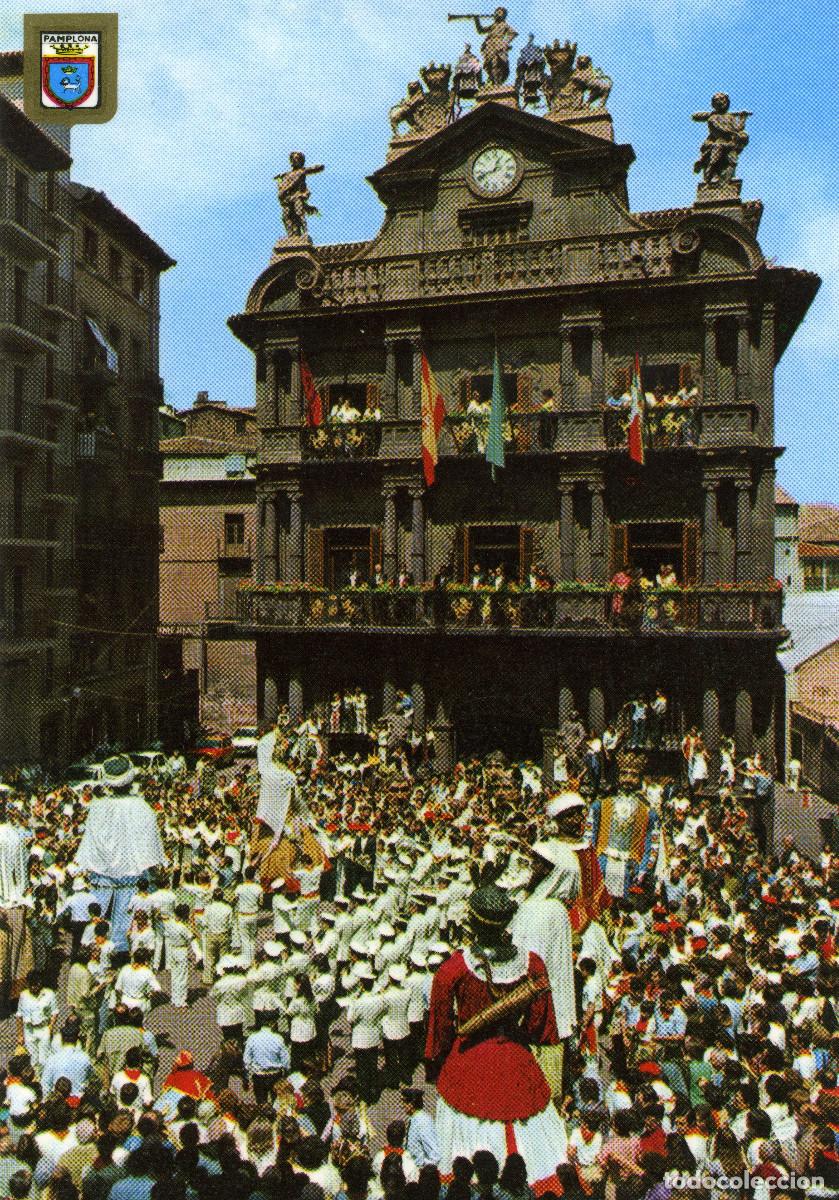 Postales: PAMPLONA - GIGANTES DE LA CIUDAD - Foto 1