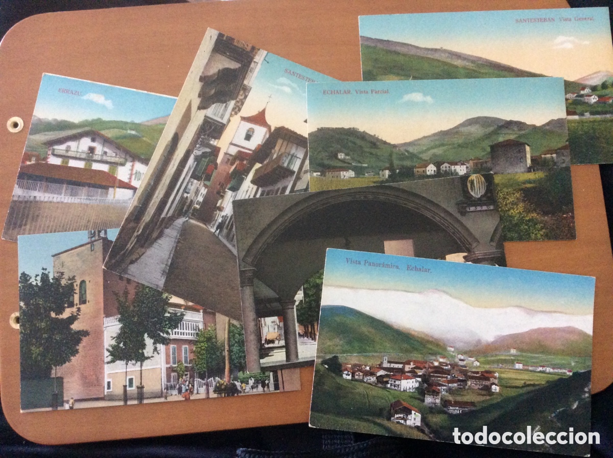 Postales: Antiguas postales de Navarra - Foto 1
