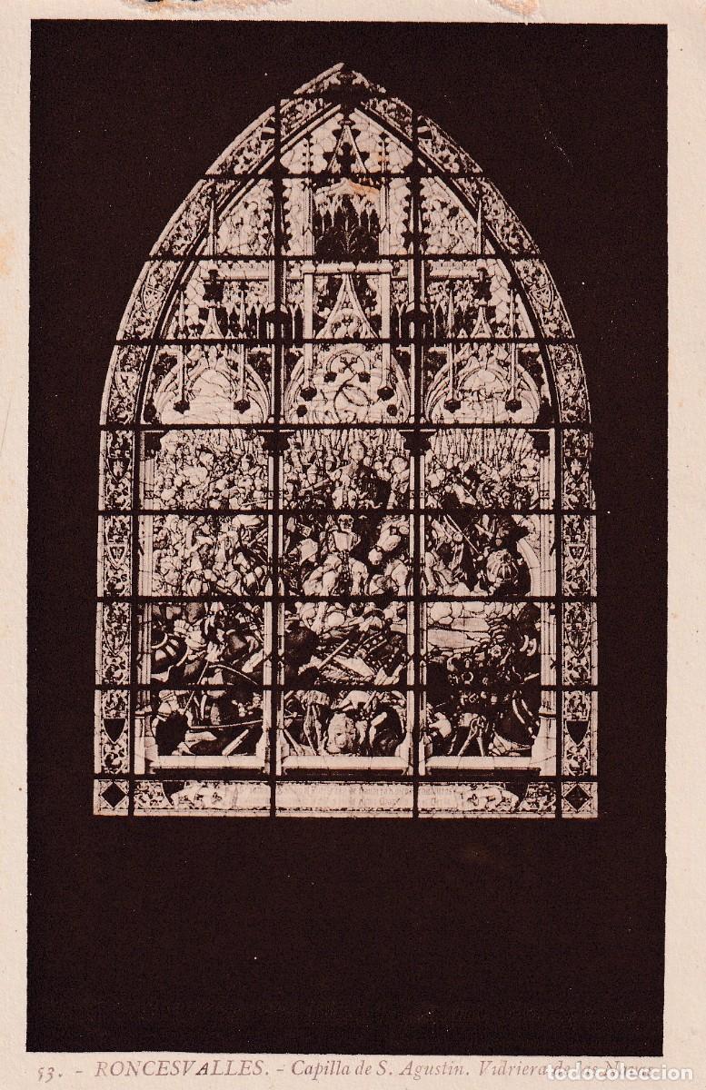Postales: RONCESVALLES - CAPILLA DE SAN AGUST&Iacute;N - Foto 1