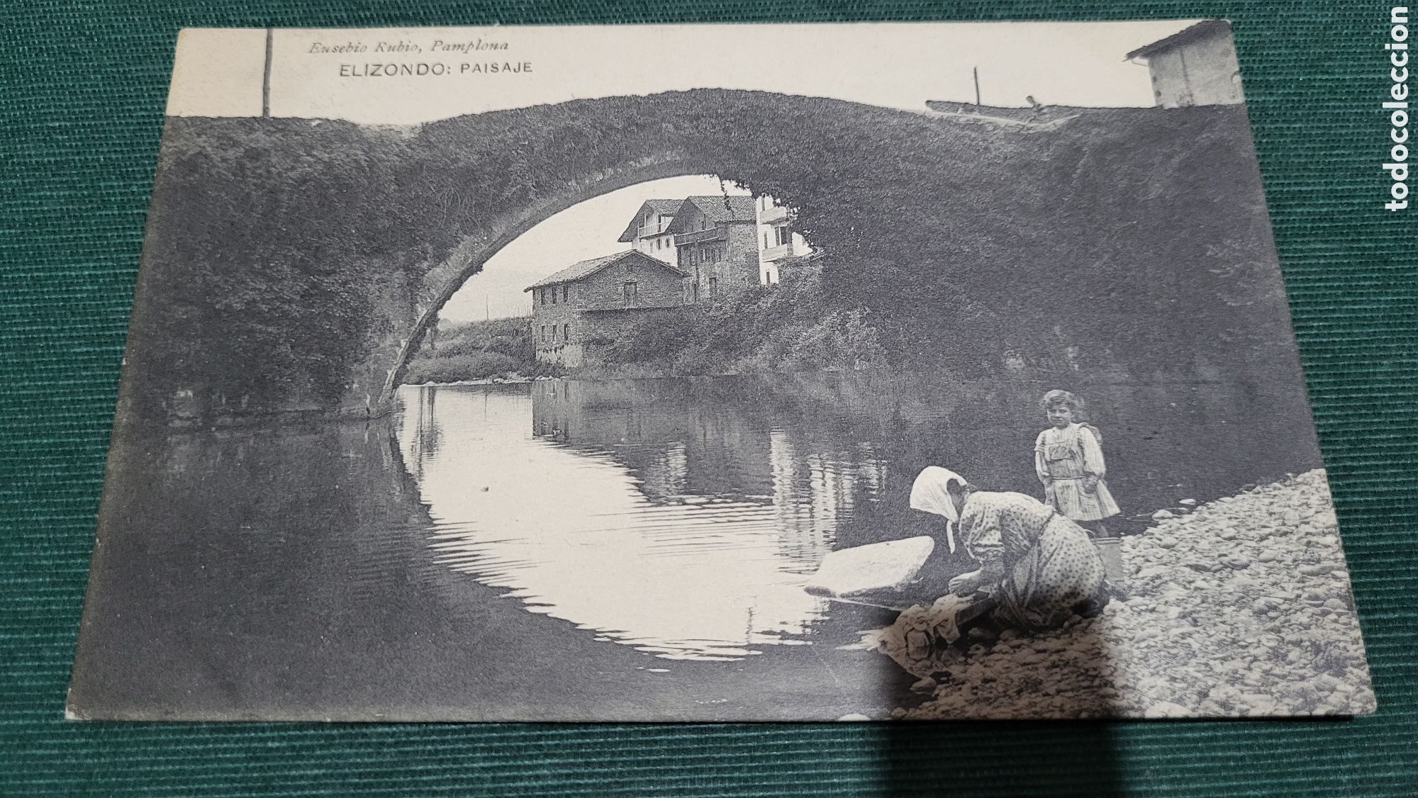 Postales: Tarjeta Postal usada Elizondo Pamplona - Foto 1