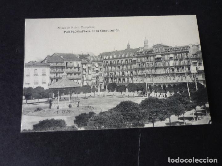 Postales: PAMPLONA PLAZA DE LA CONSTITUCION - Foto 1