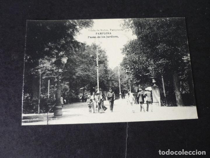 Postales: PAMPLONA PASEO DE LOS JARDINES - Foto 1