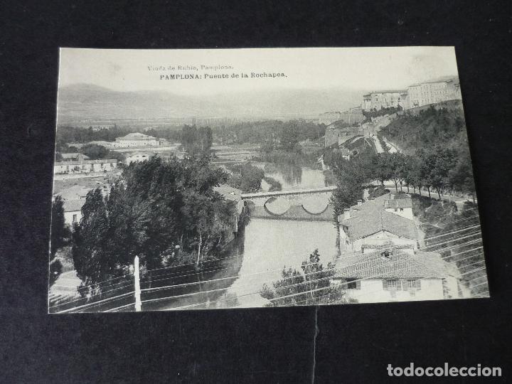 Postales: PAMPLONA PUENTE DE LA ROCHAPEA - Foto 1