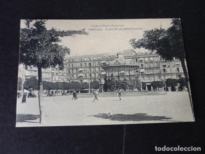 Postales: PAMPLONA PLAZA DE LA CONSTITUCION - Foto 1