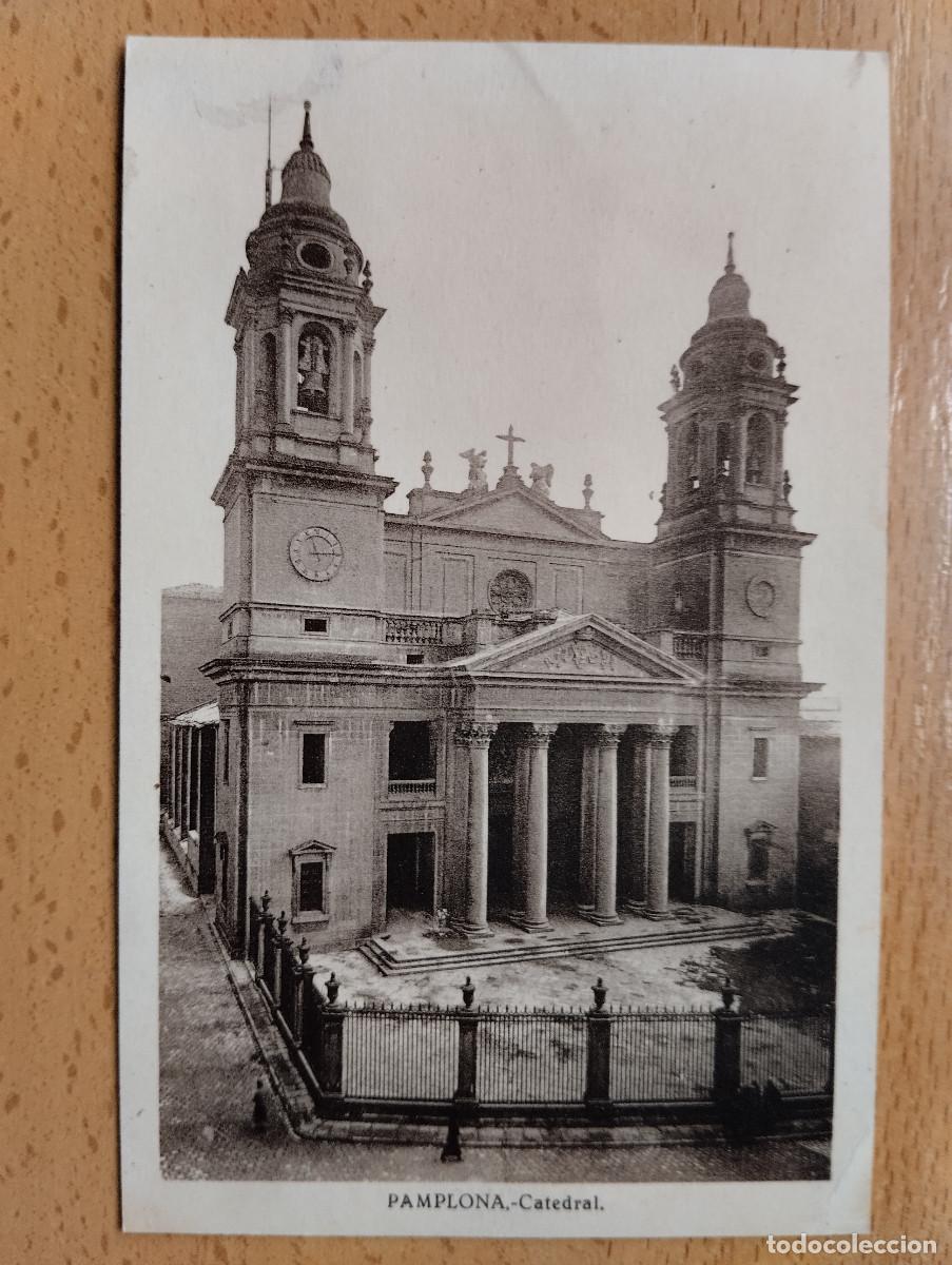Postales: PAMPLONA. CATEDRAL. ED. E. ALMIRALL. - Foto 1
