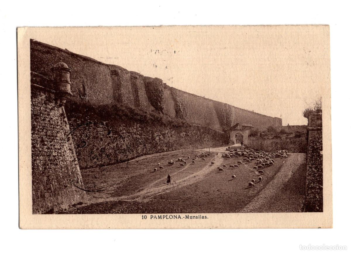 Postales: PAMPLONA.- MURALLAS. - Foto 1
