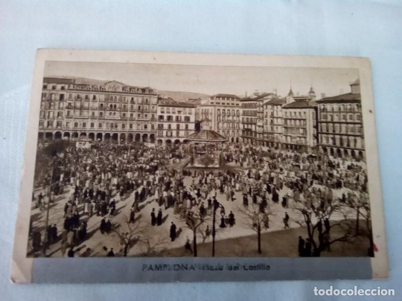 Postales: PAMPLONA , POSTAL ANTIGUA , BLANCO Y NEGRO - Foto 2