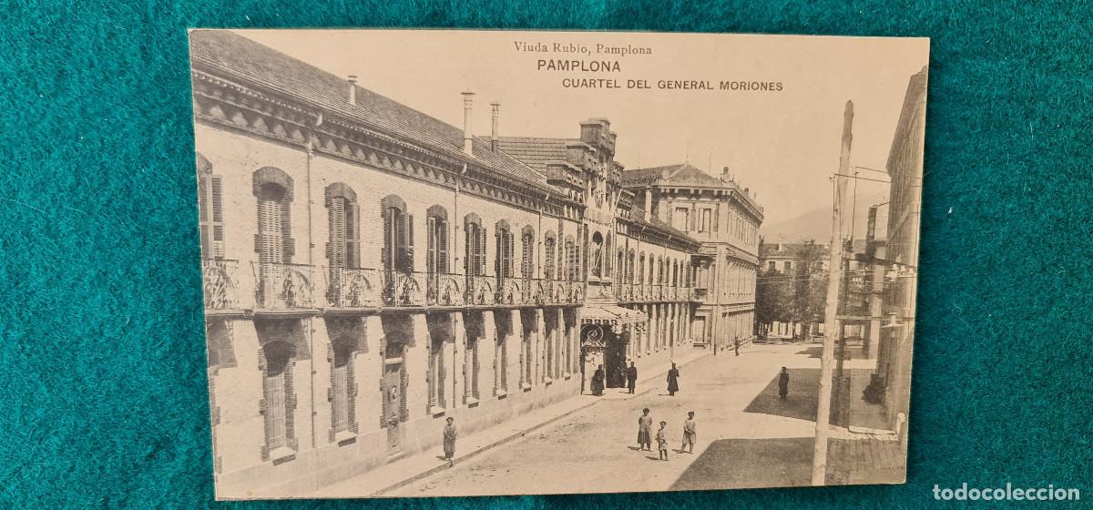 Postales: POSTAL PAMPLONA - CUARTEL GENERAL MORIONES - RW - Foto 1