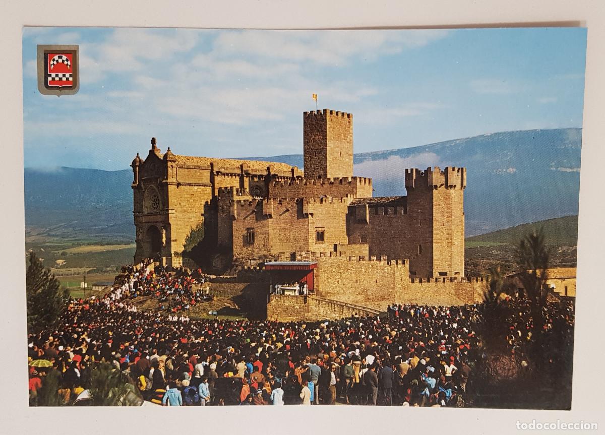 Postales: POSTAL CASTILLO DE XAVIER XAVIERADA. 1975 SIN CIRCULAR. NAVARRA - Foto 1