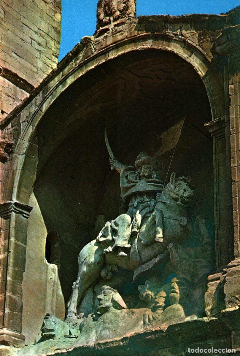 Postales: Logro&ntilde;o Santiago a caballo sin circular - Foto 1