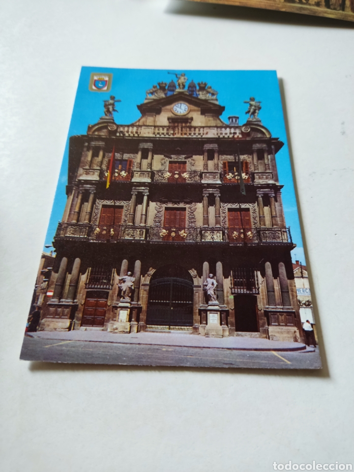 Postales: Postal ayuntamiento Pamplona - Foto 1
