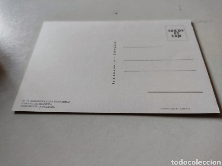 Postales: Postal Roncesvalles - Foto 2