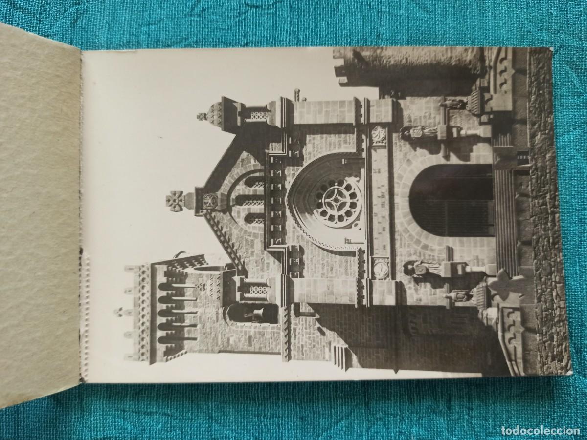 Postales: Antiguo librito de postales de Castillo de Javier. 8 postales. Navarra. - Foto 4