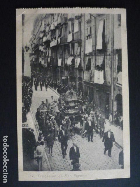 Postales: PAMPLONA PROCESION DE SAN FERMIN - Foto 1