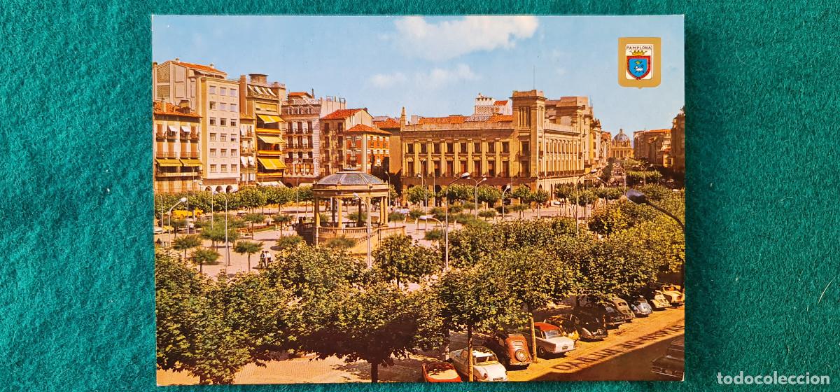 Postales: POSTAL PAMPLONA - PLAZA DEL CASTILLO - Foto 1