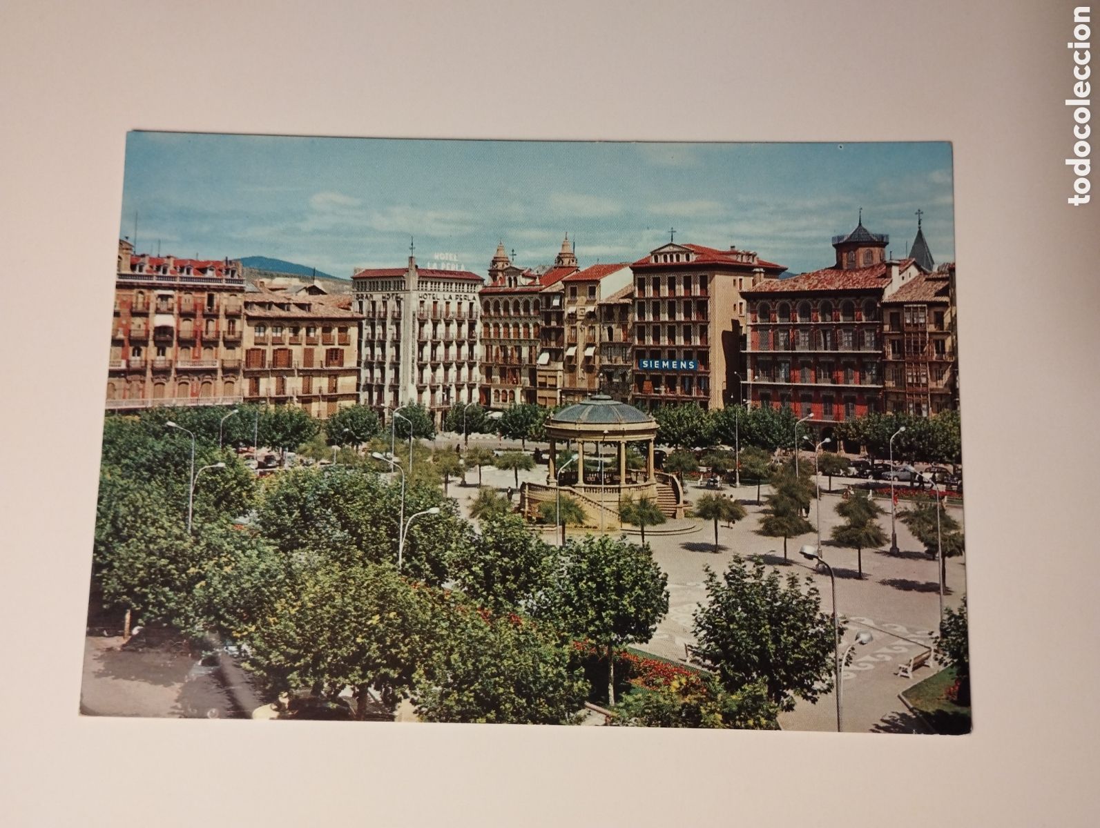 Postales: POSTAL PAMPLONA - PLAZA DEL CASTILLO - Foto 1