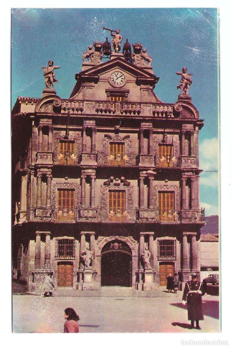 Postales: ESPA&Ntilde;A &bull; PAMPLONA &bull; AYUNTAMIENTO - Foto 1