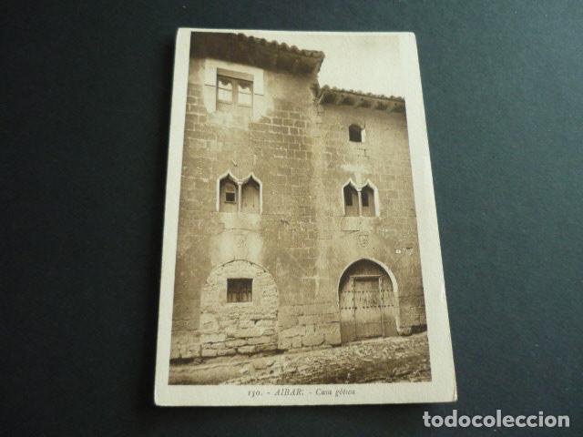 Postales: AIBAR NAVARRA CASA GOTICA - Foto 1