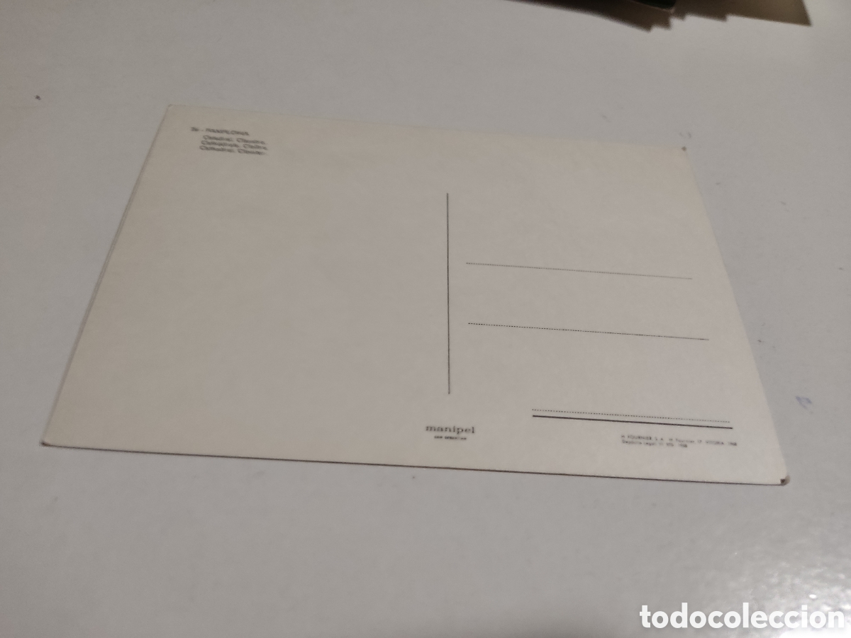 Postales: Postal Pamplona claustro - Foto 2