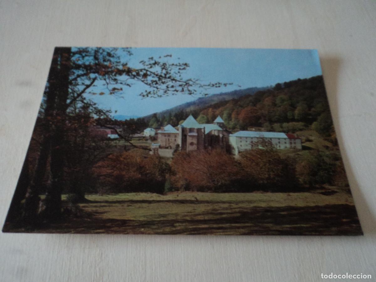 Postales: 3 RONCESVALLES ABSIDE EXTERIOR, ED. COMPLEX, CIRCULADA 1978 - Foto 1