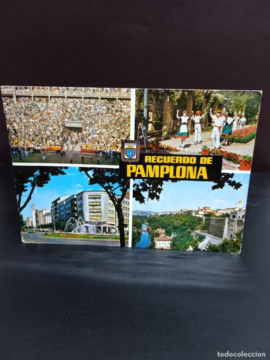 Postales: P91 Postal Recuerdo de Pamplona . Dom&iacute;nguez - Foto 1