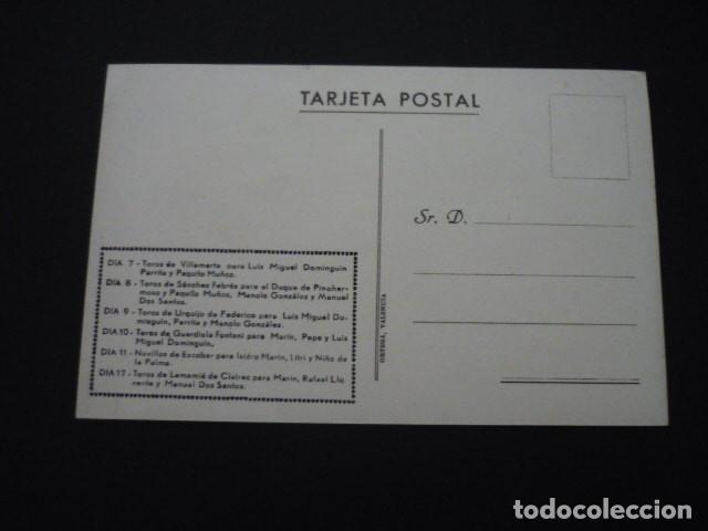 Postales: PAMPLONA SAN FERMIN 1949 POSTAL - Foto 2