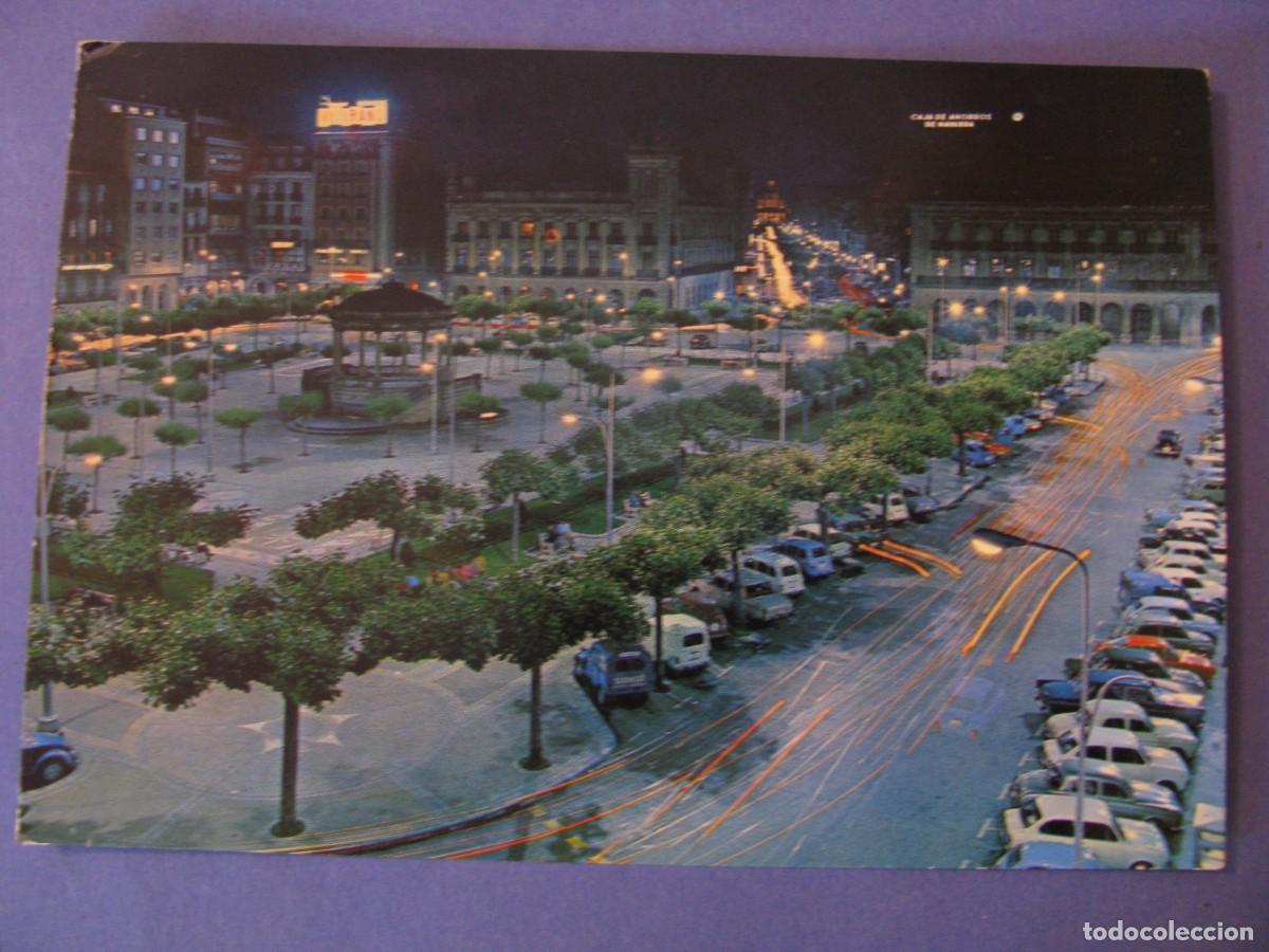 Postales: POSTAL DE PAMPLONA. PLAZA DEL CASTILLO. GARCIA GARRABELLA. CIRCULADA. - Foto 1