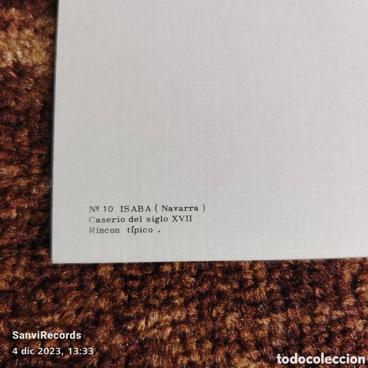 Postales: POSTAL: ISABA, CASERIO DEL SIGLO XVII (NAVARRA) - Foto 3