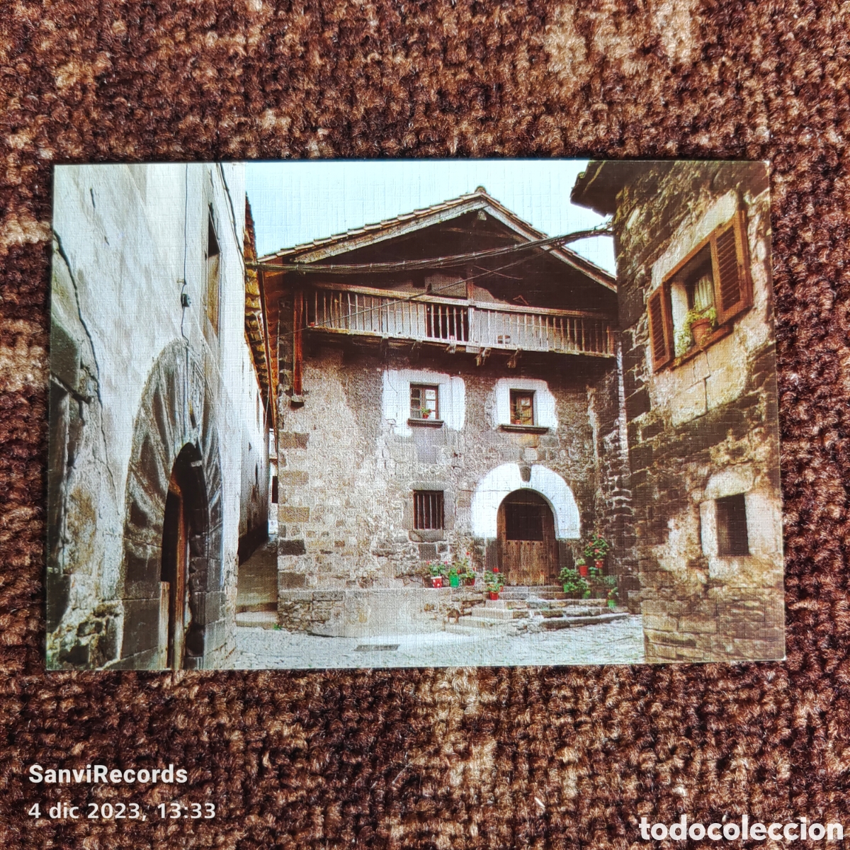 Postales: POSTAL: ISABA, CASERIO DEL SIGLO XVII (NAVARRA) - Foto 1