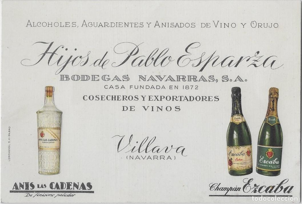 Postales: VILLAVA. Tarjeta comercial - Foto 1