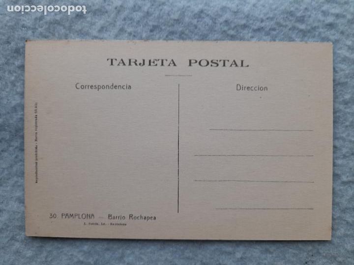 Postales: Pamplona. Barrio Rochapea. - Foto 2