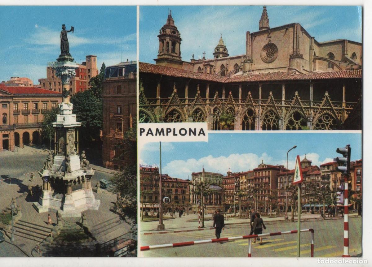 Postales: Postal de Pamplona- Navarra-escrita- - Foto 1