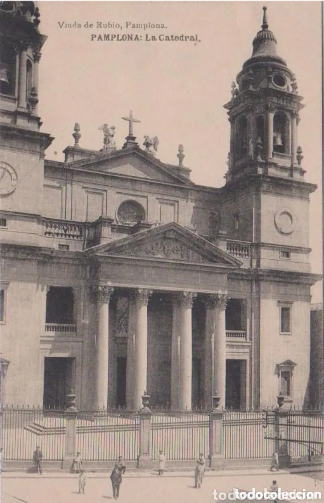 Postales: LA CATEDRAL (PAMPLONA) - VIUDA DE RUBIO - Foto 1