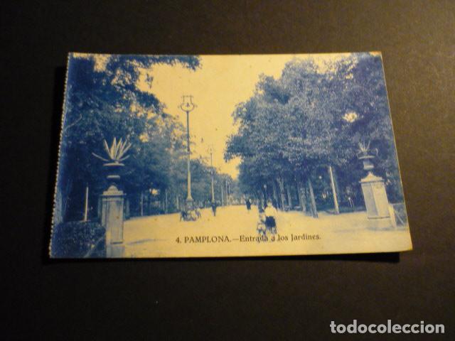 Postales: PAMPLONA ENTRADA A LOS JARDINES - Foto 1