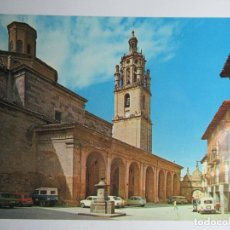 Postales: LOS ARCOS (NAVARRA) - PLAZA DE SANTA MARÍA - COL. PERLA Nº 4801 - S/C